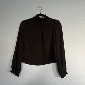 Chic Black Women's Blouse